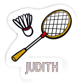 Judith Sticker Badmintonschläger Image