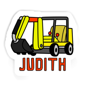 Mini-Excavator Sticker Judith Image