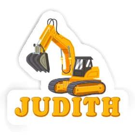 Sticker Judith Excavator Image