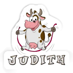 Judith Sticker Skipping Ropes Cow Image