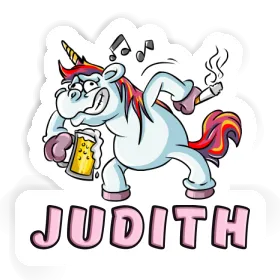 Unicorn Sticker Judith Image