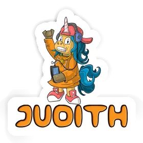 Sticker Hip-Hop Unicorn Judith Image