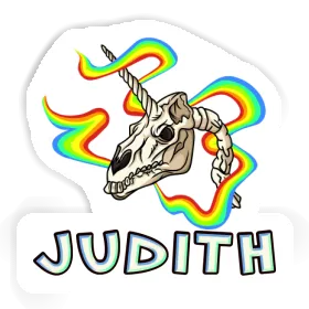 Judith Sticker Skull Image