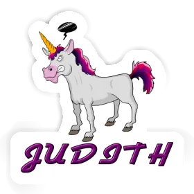 Sticker Judith Angry Unicorn Image