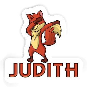 Fuchs Aufkleber Judith Image