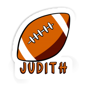 Rugby Sticker Judith Image