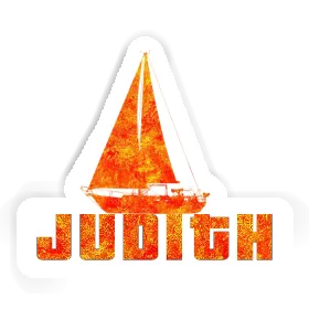 Aufkleber Judith Segelboot Image
