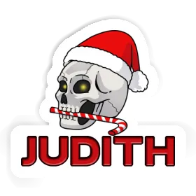 Judith Autocollant Crâne de Noël Image
