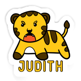 Aufkleber Baby-Tiger Judith Image