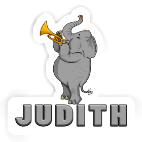Sticker Judith Trompeten-Elefant Image
