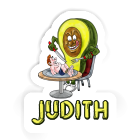 Aufkleber Judith Avocado Image