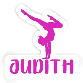 Aufkleber Judith Yoga-Frau Image