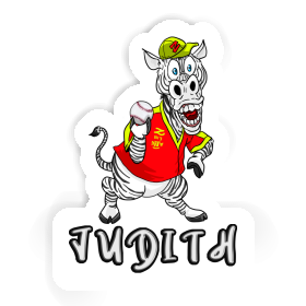 Zebra Sticker Judith Image