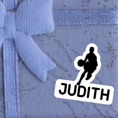 Joueur de basket-ball Autocollant Judith Laptop Joueur de basket-ball Autocollant Judith Laptop Image