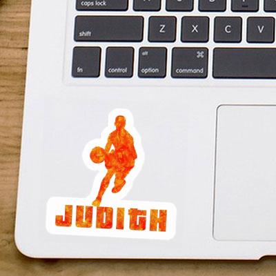 Basketballspieler Sticker Judith Notebook Image