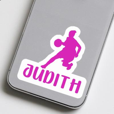 Basketballspielerin Aufkleber Judith Laptop Basketballspielerin Aufkleber Judith Laptop Image