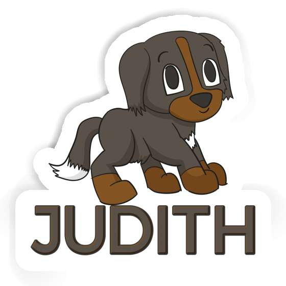 Judith Autocollant Bouvier bernois Notebook Image