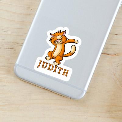 Autocollant Judith Chat Image
