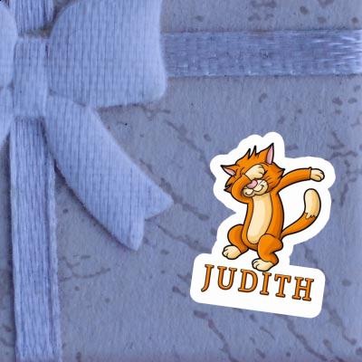 Autocollant Judith Chat Notebook Image