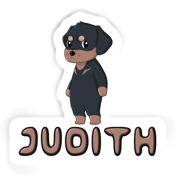 Rottweiler Autocollant Judith Notebook Rottweiler Autocollant Judith Gift package Image