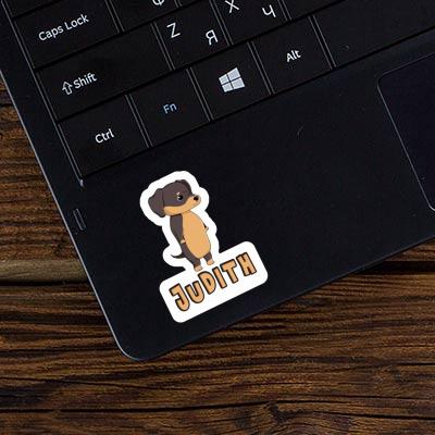 Autocollant Teckel Judith Laptop Image