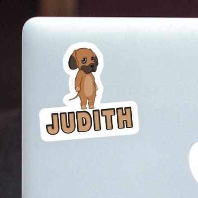 Judith Sticker  Great Dane Notebook Image