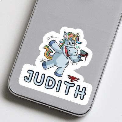Judith Sticker Wine Unicorn Notebook Judith Sticker Wine Unicorn Gift package Image