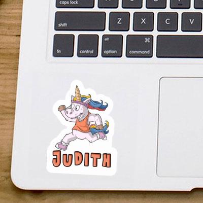 Aufkleber Judith Joggerin Notebook Aufkleber Judith Joggerin Gift package Image