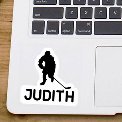 Judith Autocollant Joueur de hockey Notebook Judith Autocollant Joueur de hockey Notebook Image