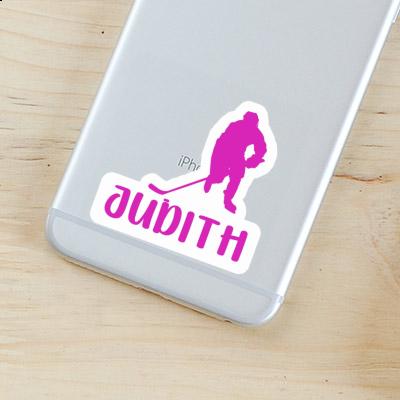 Sticker Judith Hockey Player Notebook Sticker Judith Hockey Player Gift package Image