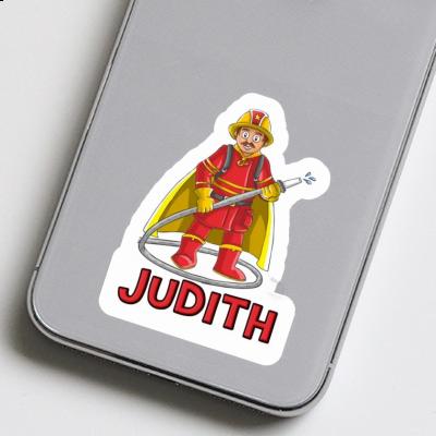 Sticker Firefighter Judith Gift package Image