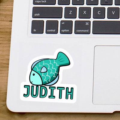 Fish Sticker Judith Laptop Fish Sticker Judith Laptop Image