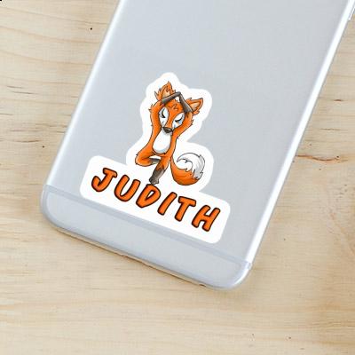 Sticker Yoga Fox Judith Notebook Sticker Yoga Fox Judith Notebook Image