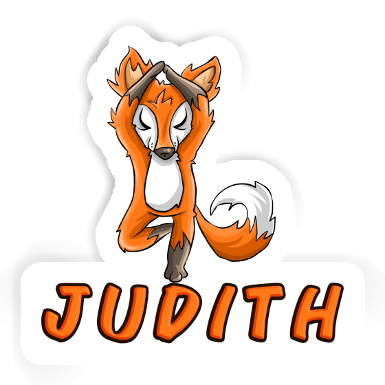 Aufkleber Judith Yoga Fuchs Aufkleber Judith Yoga Fuchs Image