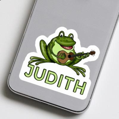 Sticker Gitarrenfrosch Judith Sticker Gitarrenfrosch Judith Image