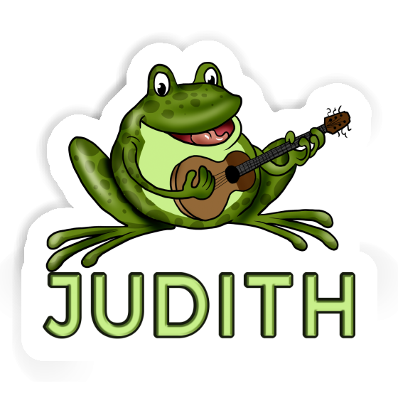 Sticker Gitarrenfrosch Judith Notebook Sticker Gitarrenfrosch Judith Notebook Image