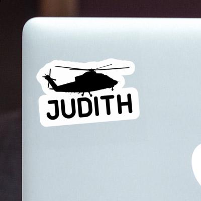 Hélicoptère Autocollant Judith Laptop Image
