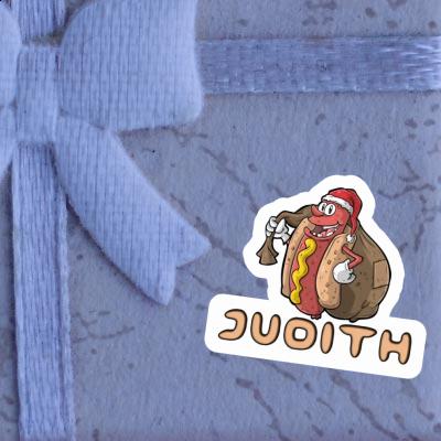 Aufkleber Judith Weihnachts-Hotdog Notebook Aufkleber Judith Weihnachts-Hotdog Gift package Image