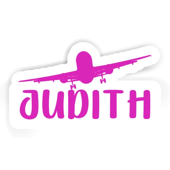 Judith Aufkleber Flugzeug Notebook Judith Aufkleber Flugzeug Notebook Image