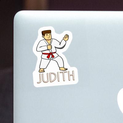 Karateka Aufkleber Judith Notebook Image