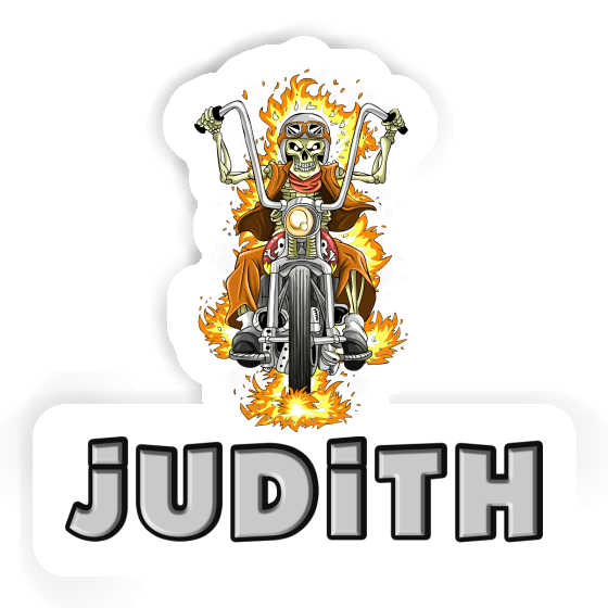 Motorradfahrer Aufkleber Judith Laptop Motorradfahrer Aufkleber Judith Laptop Image