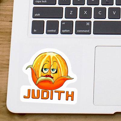 Orange Sticker Judith Notebook Orange Sticker Judith Notebook Image