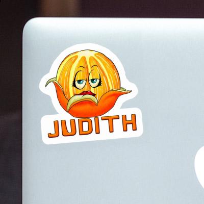 Orange Sticker Judith Notebook Orange Sticker Judith Notebook Image