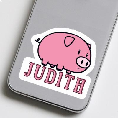 Judith Aufkleber Schwein Notebook Judith Aufkleber Schwein Notebook Image