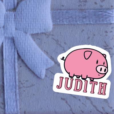 Autocollant Cochon Judith Autocollant Cochon Judith Image