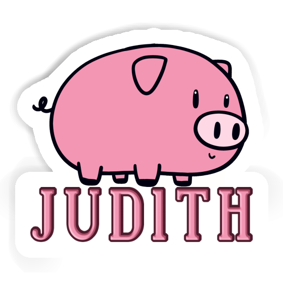 Judith Aufkleber Schwein Judith Aufkleber Schwein Image