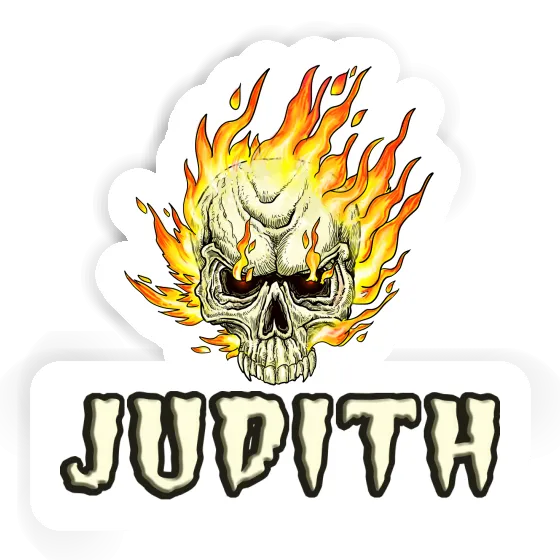 Autocollant Judith Tête de mort Image