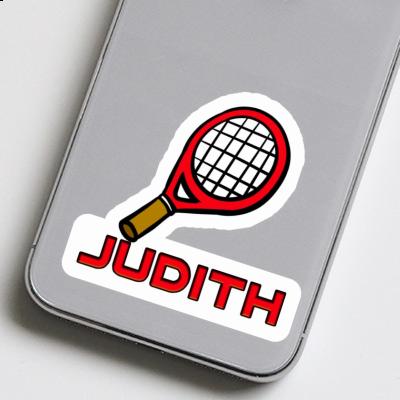 Sticker Tennisschläger Judith Laptop Image