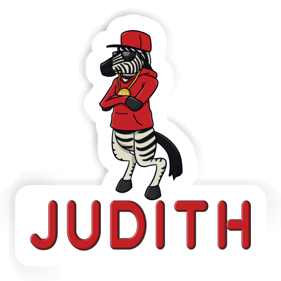 Autocollant Judith Zèbre Image