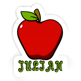 Julian Sticker Apple Image